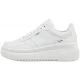Sneakersy Rieker Białe M7811-80 White  - małe zdjęcie
