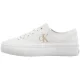Tenisówki Calvin Klein Vulc Flatform Low Cv Mg Triple Bright White YW0YW01763 01W - małe zdjęcie