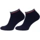 Skarpetki Stopki 2 pary Tommy Hilfiger TH Uni Tj Sneaker 2P Iconic Dark Navy 701228178 002 - małe zdjęcie