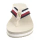 Japonki Tommy Hilfiger TH Corp Mid Wedge Beach Sandal Muslin FW0FW08517 ACJ - małe zdjęcie