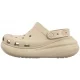 Klapki Crocs Crush Clog Bone 207521-2Y2 - małe zdjęcie