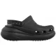 Klapki Crocs Crush Clog Black 207521-001 - małe zdjęcie