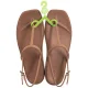 Sandały Crocs Miami Thong Flip Chocolate 209793-2JJ - małe zdjęcie