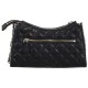 Torebka Guess Giully Top Zip Shoulder Bag HWQG87 48130 Black - małe zdjęcie