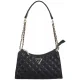 Torebka Guess Giully Top Zip Shoulder Bag HWQG87 48130 Black - małe zdjęcie