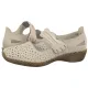 Półbuty Rieker Beżowe 41399-60 Beige - małe zdjęcie