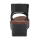 Sandały FLY London Yabi Blk/Blk Brick P144922013 - małe zdjęcie