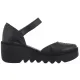 Sandały FLY London Biso Mousse Black P501305023 - małe zdjęcie