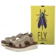 Sandały FLY London Samb Taup/Brick P145245005 - małe zdjęcie