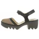 Sandały FLY London Teyo Cupi/Mous Taupe/Khaki P501583001 - małe zdjęcie