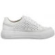 Sneakersy Caprice Białe 9-23719-44 102 White Nappa  - małe zdjęcie