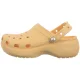 Klapki Crocs Classic Platform Pearl Clog Golden Hour 211231-78Z - małe zdjęcie
