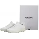 Sneakersy Geox D Spherica Plus A - Knit.Te+Sy White D557MA 06KBC C1000 - małe zdjęcie