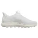 Sneakersy Geox D Spherica Plus A - Knit.Te+Sy White D557MA 06KBC C1000 - małe zdjęcie