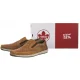 Mokasyny Rieker Brązowe 08858-24 Brown - małe zdjęcie