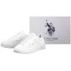 Sneakersy U.S. Polo Assn. Ginger001 Whi GINGER001W/5YH1 - małe zdjęcie