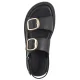 Sandały Tamaris Czarne 1-28233-44 003 Black Leather - małe zdjęcie