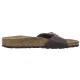 Klapki Birkenstock Madrid Dark Brown 0040393 - małe zdjęcie