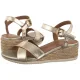 Sandały Geox D Ischia Corda C Lt Gold D02HHC 000CF C2012 - małe zdjęcie