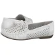 Mokasyny Rieker Białe Ażurowe L6352-80 White - małe zdjęcie