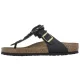 Japonki Birkenstock Gizeh Flower Embellishment Black 1026693 - małe zdjęcie