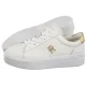 Sneakersy Tommy Hilfiger Platform Court Sneaker Metallics White FW0FW08648 YBS - małe zdjęcie
