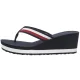 Japonki Tommy Hilfiger TH Corporate Wedge Beach Sandal Space Blue FW0FW08520 DW6 - małe zdjęcie