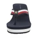 Japonki Tommy Hilfiger TH Corporate Wedge Beach Sandal Space Blue FW0FW08520 DW6 - małe zdjęcie