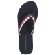 Japonki Tommy Hilfiger TH Corporate Wedge Beach Sandal Space Blue FW0FW08520 DW6 - małe zdjęcie