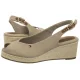 Sandały Tommy Hilfiger Flag Mid Wedge Espad Slingback Horserdish FW0FW08595 ACC - małe zdjęcie