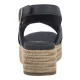Sandały Tommy Hilfiger Denim Espadrille Platform Sandal Space Blue FW0FW08669 DW6 - małe zdjęcie