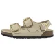 Sandały Birkenstock Milano Big Buckle High-Shine Ecru 1025395 - małe zdjęcie