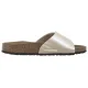 Klapki Birkenstock Catalina Cushion Buckle Graceful Pearl White 1029393 - małe zdjęcie