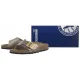 Klapki Birkenstock Catalina Cushion Buckle Graceful Taupe 1029416 - małe zdjęcie
