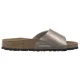 Klapki Birkenstock Catalina Cushion Buckle Graceful Taupe 1029416 - małe zdjęcie