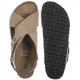 Sandały Birkenstock Tulum II Vl/Nb Taupe 1029834 - małe zdjęcie