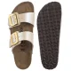 Klapki Birkenstock Sydney Cushion Buckle Graceful Pearl White 1029492 - małe zdjęcie