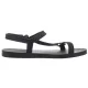 Sandały Melissa Mini Melissa Sun Downtown Inf 35768/AS221 Black - małe zdjęcie