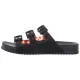 Klapki Melissa Cozy Stripes AD 35943/BC962 Black/Clear Tortoise - małe zdjęcie