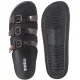 Klapki Melissa Cozy Stripes AD 35943/BC962 Black/Clear Tortoise - małe zdjęcie