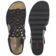 Sandały Rieker Czarne 67465-00 Black - małe zdjęcie
