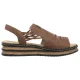 Sandały Rieker Brązowe 62962-22 Brown - małe zdjęcie