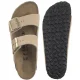 Klapki Birkenstock Arizona Bs Sandcastle 1029260 - małe zdjęcie