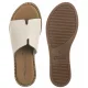 Klapki Tamaris Beżowe 1-27135-42 418 Ivory - małe zdjęcie