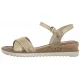 Sandały Tamaris Złote 1-28106-42 933 Light Gold - małe zdjęcie