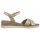 Sandały Tamaris Złote 1-28106-42 933 Light Gold - małe zdjęcie