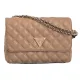Torebka Guess Giully 2 Cmprtmnt Cnvrtble Flp HWQG87 48200 Beige - małe zdjęcie