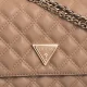 Torebka Guess Giully 2 Cmprtmnt Cnvrtble Flp HWQG87 48200 Beige - małe zdjęcie