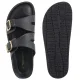 Klapki Tamaris Czarne 1-27500-44 003 Black Leather - małe zdjęcie