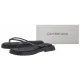 Japonki Calvin Klein Sq Low Wedge Sandal Stitch Triple Black YW0YW01716 0GJ - małe zdjęcie